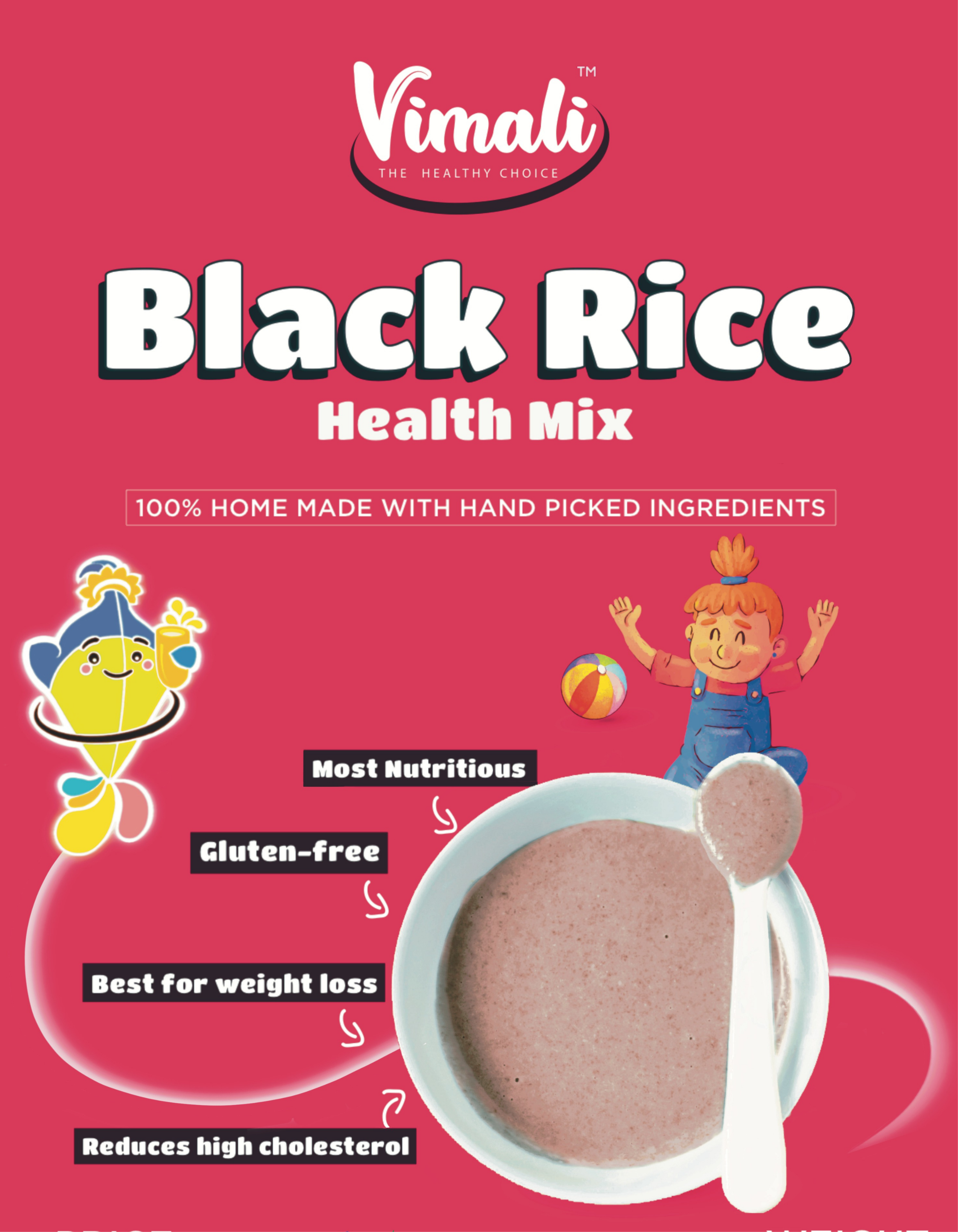 Black rice health mix/ கருப்பு கவுனி சத்து மாவு